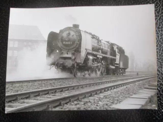 (1189) Älteres Foto Dampflok, DDR (ca. 15 x 10 cm)