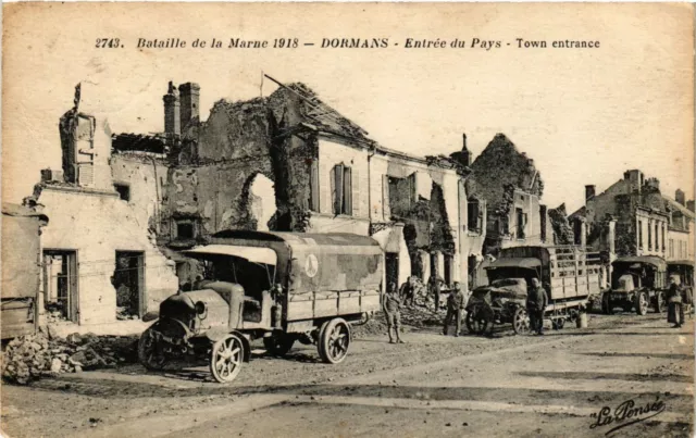 CPA DORMANS - Entrance to the Country (364194)
