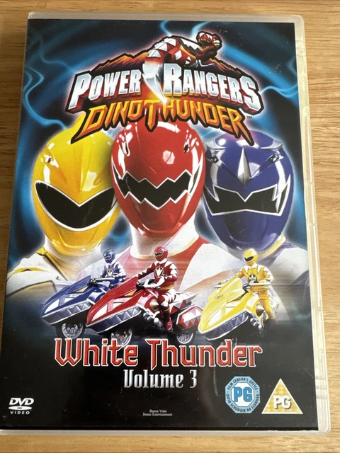 Power Rangers Rpm Volume 3 Dvd POWER RANGERS DINO Thunder: White Thunder Volume 3 DVD (2005) cert PG £ ...