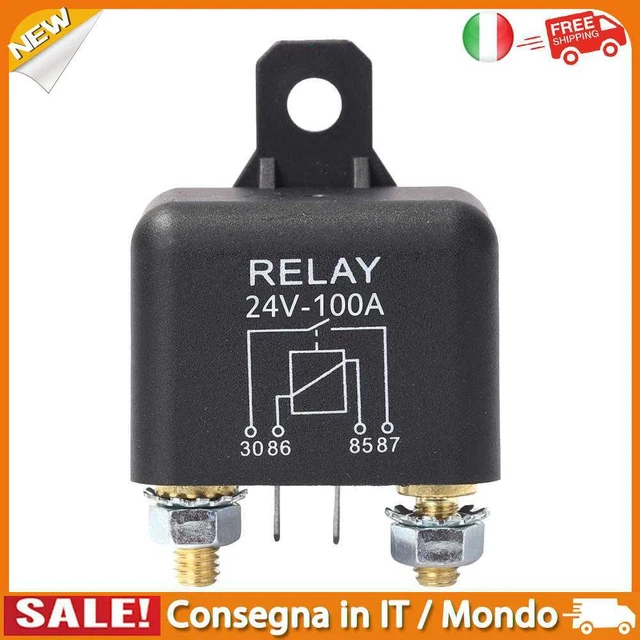 IT 24V 100A Car Start Relay Protective Automobile Power Controller Replacement
