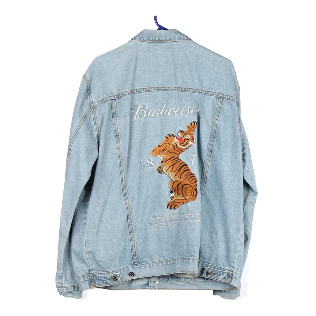 Budweiser jean jacket cheap