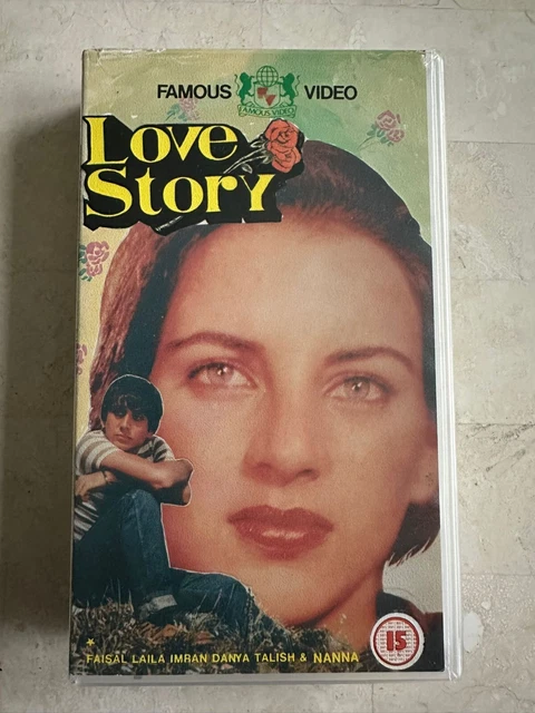 Casslette LOVE STORY PAKISTANI Video VHS Cassette Tape Lollywood Faisal NOT ...