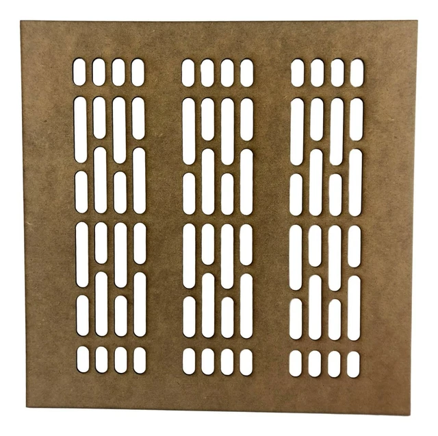 ACTION FIGURE DIORAMA Kit Slatted Panel Piece Space/Industrial Theme