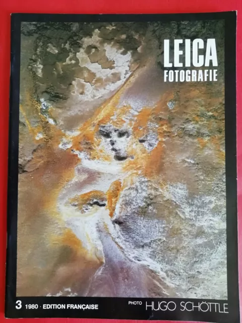 Revue LEICA FOTOGRAFIE N°3 1980 - Photographie HUGO SCHÖTTLE Edition Francaise