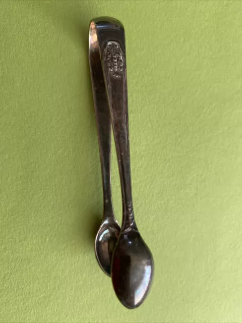 ** Pretty Vintage Epns A1 Sugar Tongs -  Approx 3.25” **