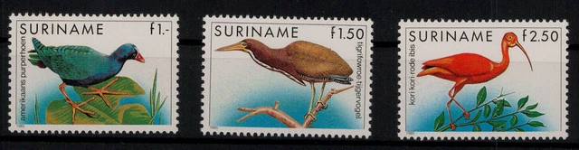 Surinam; Vögel 1985 kpl. **  (12,-)