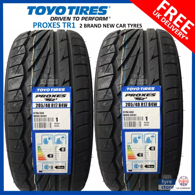 4X New 225 40 18 TOYO PROXES TR1 (New T1R) 92Y XL 225/40R18 2254018 (4  TYRES)