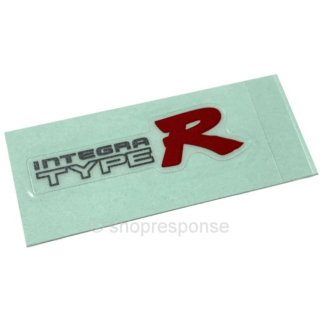 OEM HONDA TYPE R Strut Tower Bar Decal Sticker 9701 Acura Integra Type