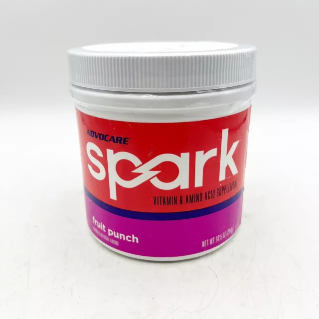 AdvoCare Spark Canister, 10.5 Ounce, Fruit punch BB 3/25