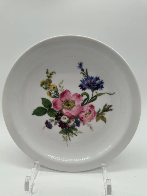 VINTAGE Bareuther Waldsassen PLATE BAVARIA GERMANY 211 7.75" Hand Painted