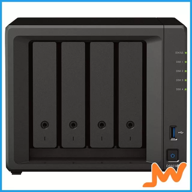 Synology DiskStation DS923+ 4-Bay Ryzen R1600 Dual-Core NAS