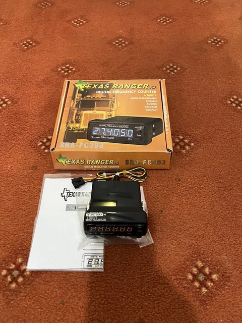 TEXAS RANGER CB Radio Frequency Counter Blue 120 00 PicClick UK TEXAS RANGER CB Radio Frequency Counter Blue 120 00 PicClick UK