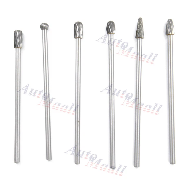Tungsten Carbide Burr Bit Set cutting carving routing bur For Dremel Rotary Tool