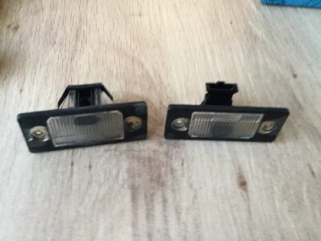 Vw Golf Mk4 Number Plate Lamps