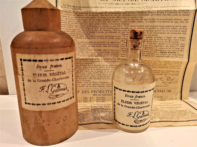Elixir végétal de la Grande Chartreuse avant 1903  " Collector " 2