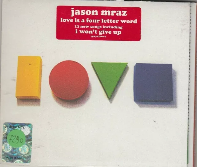 JASON MRAZ - love is a four letter word CD