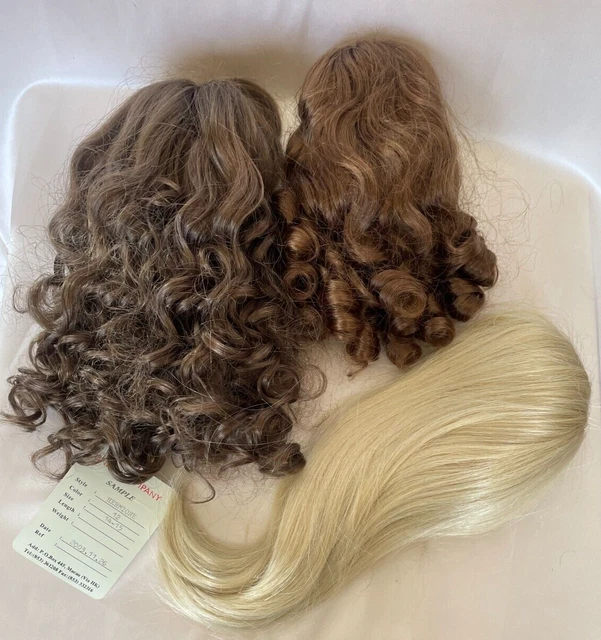 3 Doll Wigs-14-16"