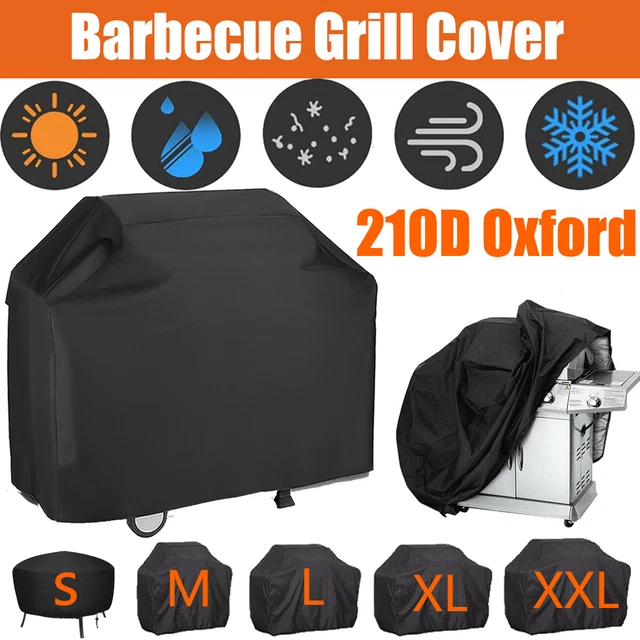 Grillabdeckung Wasserdicht - Schutzhülle Für Gasgrill L (145x61x117cm) Mit UV-Schutz