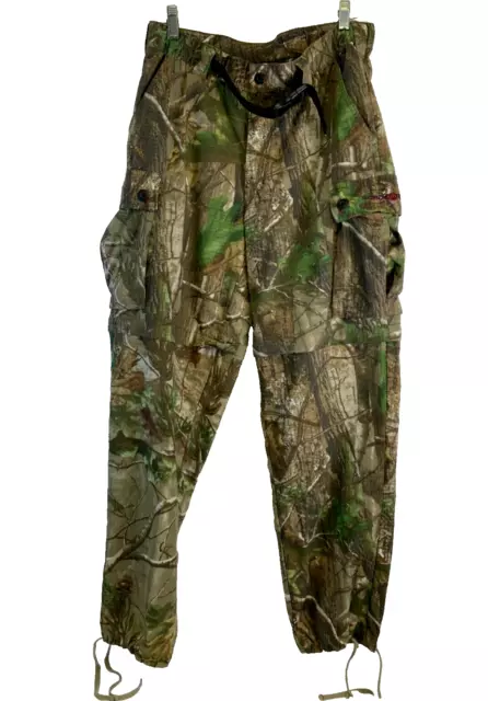 Gander Mountain Scentcore Camo Nylon Hunting Pants Convertible Shorts Mens Large