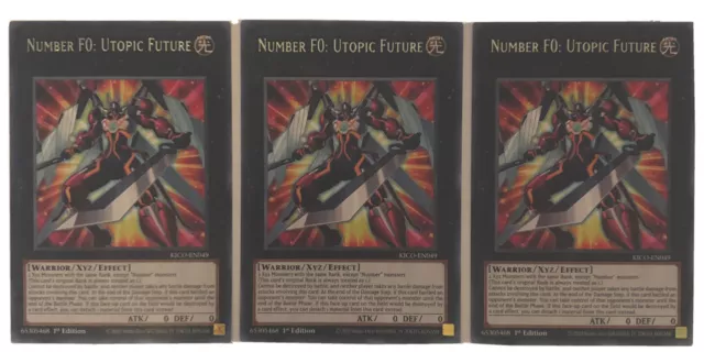 Number F0: Utopic Future x3 - King's Court - KICO-EN049 - Yu-Gi-Oh TCG