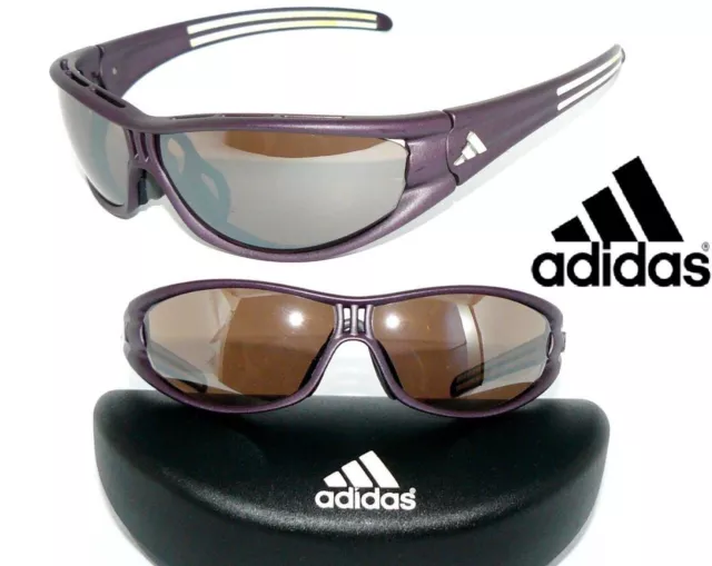Occhiali da sole Adidas VIOLA MARRONE a267 MARRONE evil eye RUOTA a135 A127 A126 OCCHIALI