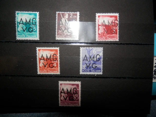AMG Italy 1947 Venezia Giulia (VG) Sc# 1LN14-0  MNH  VF