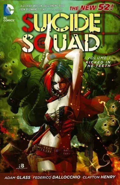 Suicide Squad Volume 1: Kicked in the Teeth Trade Paperback Stock Image