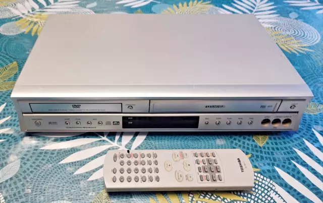 THOMSON DTH6300F Combiné Lecteur DVD Magnétoscope VHS avec Télécommande  Notice