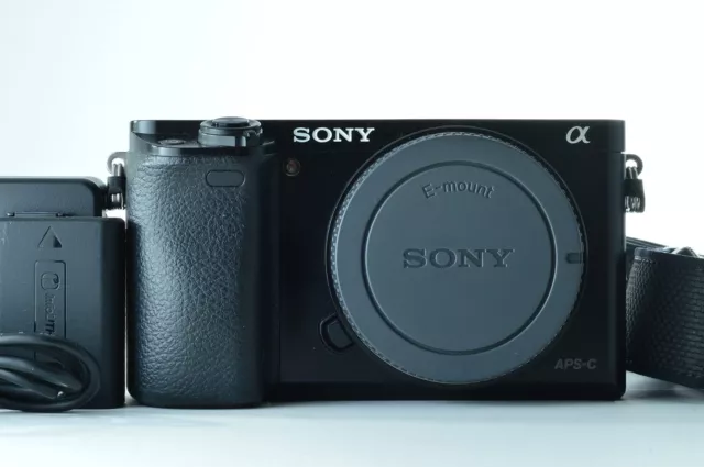 【Near Mint】Sony Alpha a6000 24.3 MP Digital SLR Camera Black Body Only