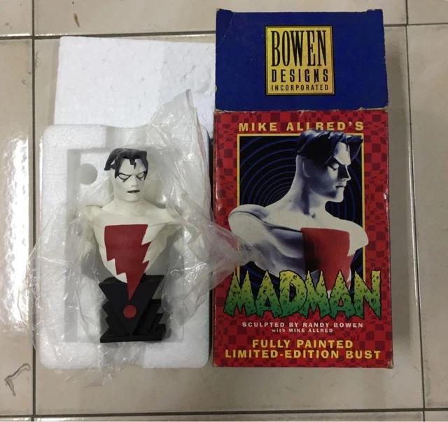Vintage 1997 Madman Fully Painted Limited Edition Bust