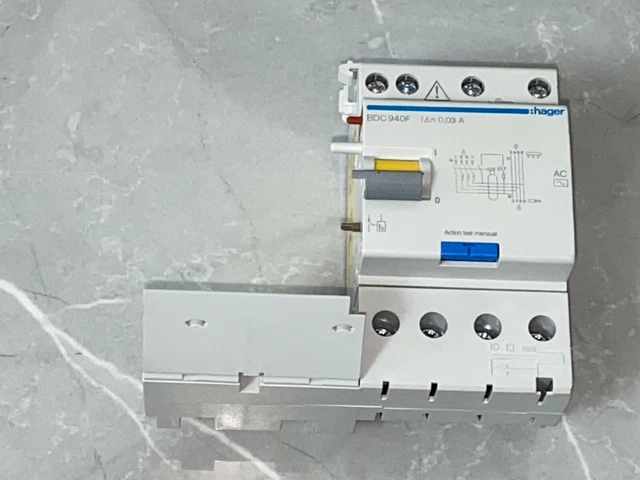 Interrupteur différentiel 4P 40A 30mA type A