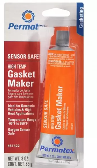 Permatex Sensor Safe High Temp RTV Silicone Gasket Maker 85g