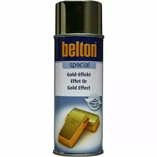 Belton Cromo Oro Kupfereffektspray 400ml Vernice Spray, Contenitore Spray