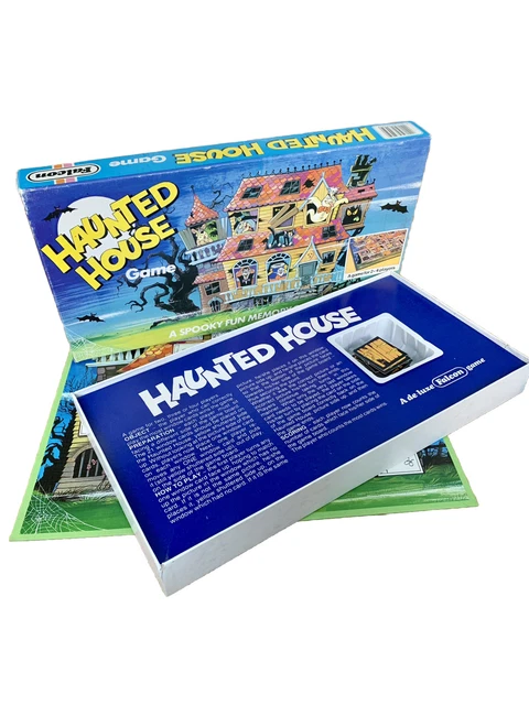 VINTAGE HAUNTED HOUSE Board Game by Falcon 1980s - 100% Complete Set £4 ...
