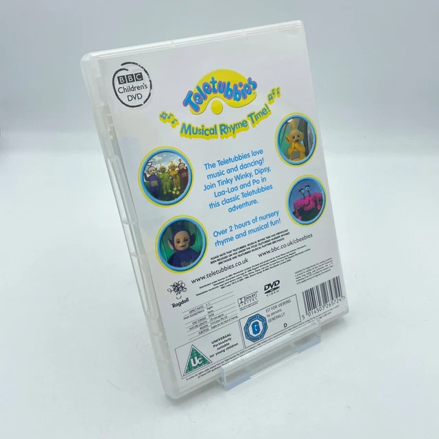 TELETUBBIES MUSICAL Rhyme Time DVD 2008 BBC Classic Collection 8 teletubbies-musical-rhyme-time-dvd-2008-bbc-classic-collection-8