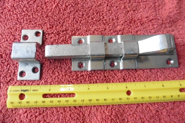 Heavy Duty Steel Latch Slide Door lock gate barn door latch 6"