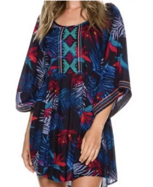 Roxy Sunset City Embroidered Dress