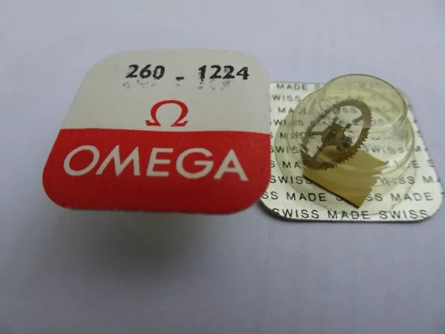 Omega Original Watch Parts 260-1224 Center Wheel & Cannon Pinion (Z262)
