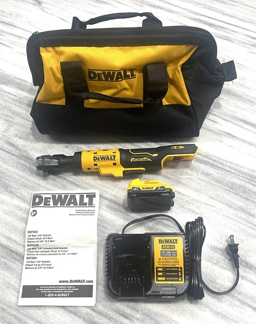 DEWALT DCF503B XTREME 12V MAX 3/8" Ratchet Kit With 2.0ah Battery