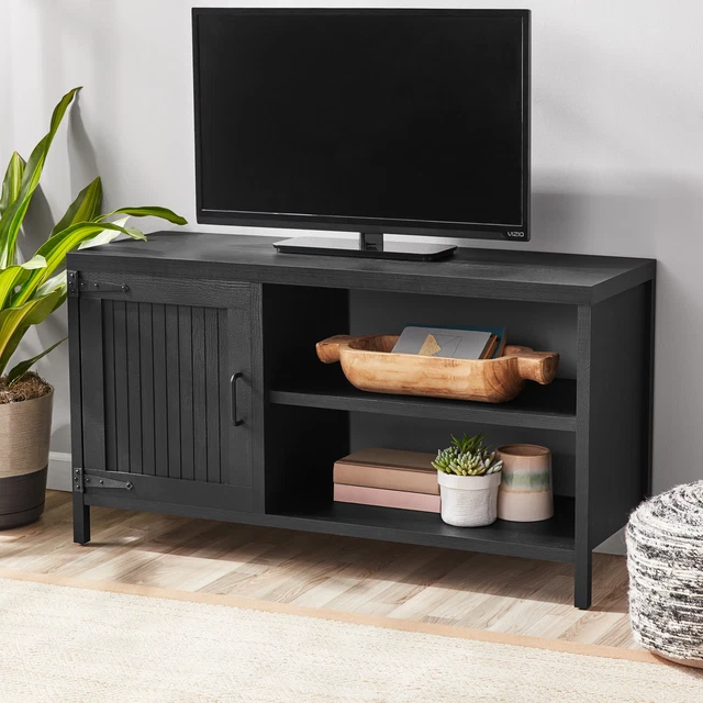 MAINSTAYS FARMHOUSE TV Stand for TVs up to 50", Black EUR 114,24