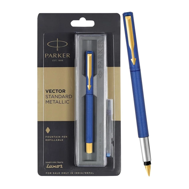 Stylo plume Parker Vector Standard CT corps bleu