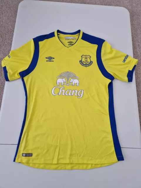 Classic Everton Fc 2016-2017 L Large Mens 3Rd Football Shirt Umbro Bolasie #14