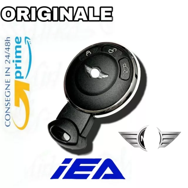 guscio telecomando cover chiave originale iea per mini cooper 3 tasti