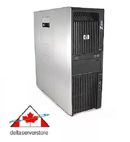 HP Z600 Workstation Desktop PC 2x Intel Xeon Quad Core CPU 16GB Windows 10 Pro