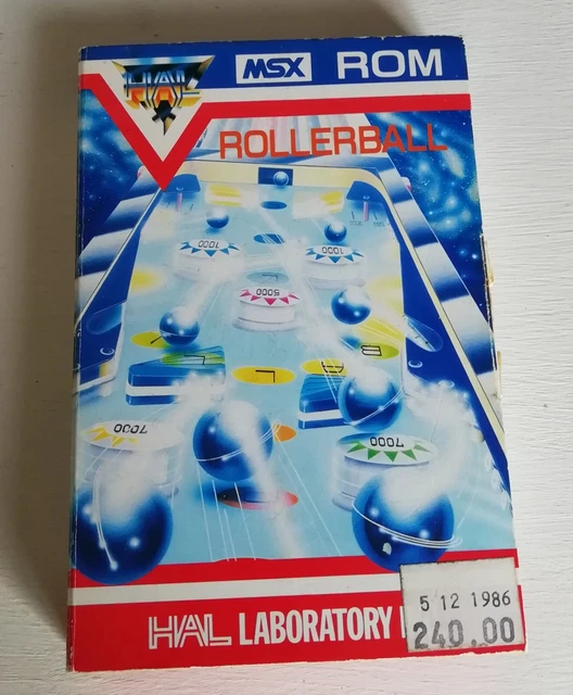 Rollerball (HAL Laboratory - 1984) MSX - Vidéo
