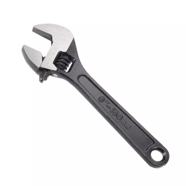 6 Inch Length 20mm Opening Adjustable Wrench Black Oxide Finish