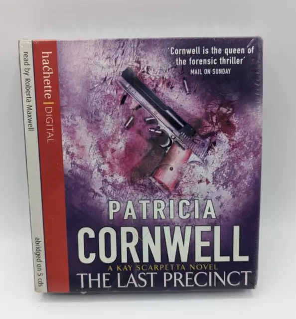 The Last Precinct by Patricia Cornwell Audio Unabridged on 5 CD's New and Sealed