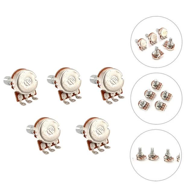 Potenziometri Chitarra 5 Pezzi - 18mm, A25K | Per Volume E Tono - Foto 10