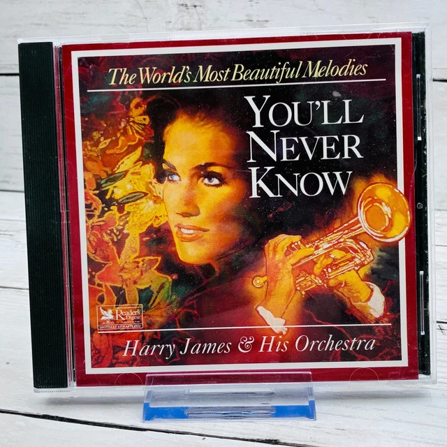 HARRY JAMES & His Orchestra - You'll Never Know CD 1995 Jazz