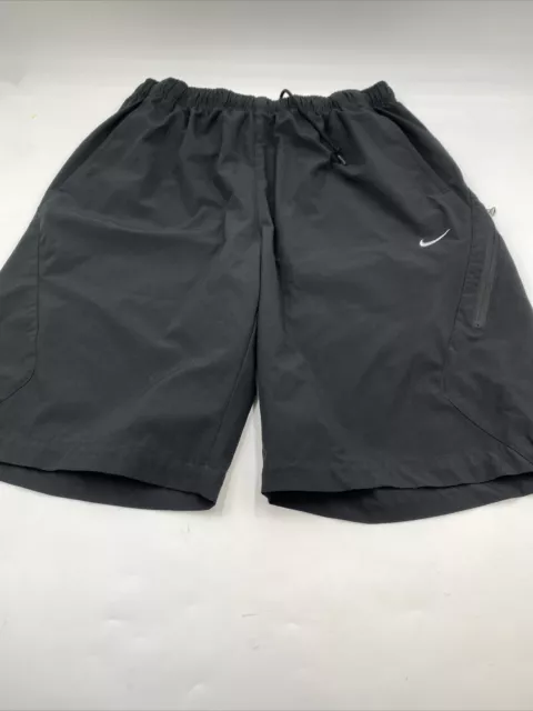 NIKE Size M Black Elastic/String 10.5” Esteam Athletic Boy’s Shorts
